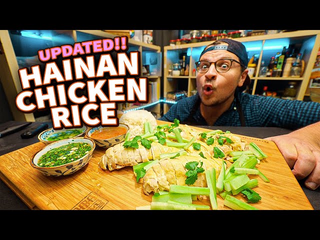 The Perfect Hainanese Chicken Rice