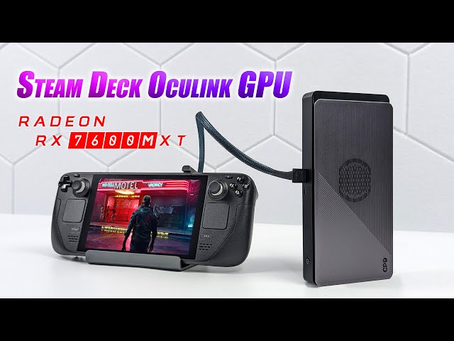 I Added An OCuLink GPU To The Steam Deck! Fast RDNA3 Graphics For This Hand-Held!