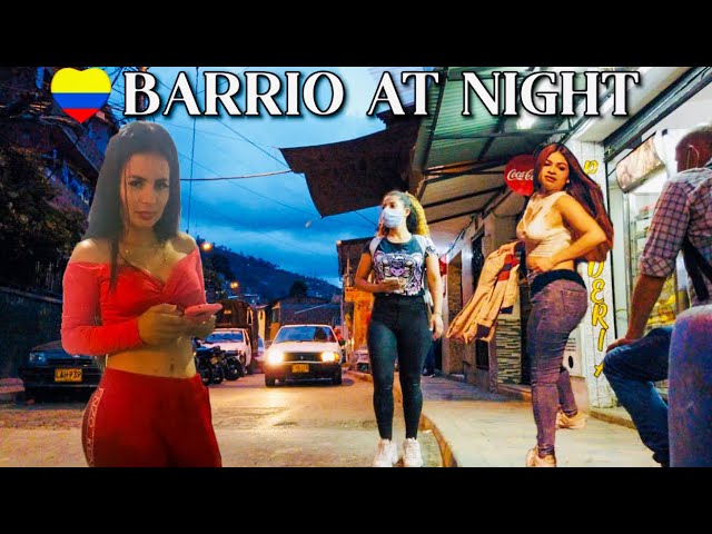 MEDELLÍN EL PICACHO BARRIO AT NIGHT COMUNA 6 COLOMBIA 🇨🇴 (DANGEROUS)
