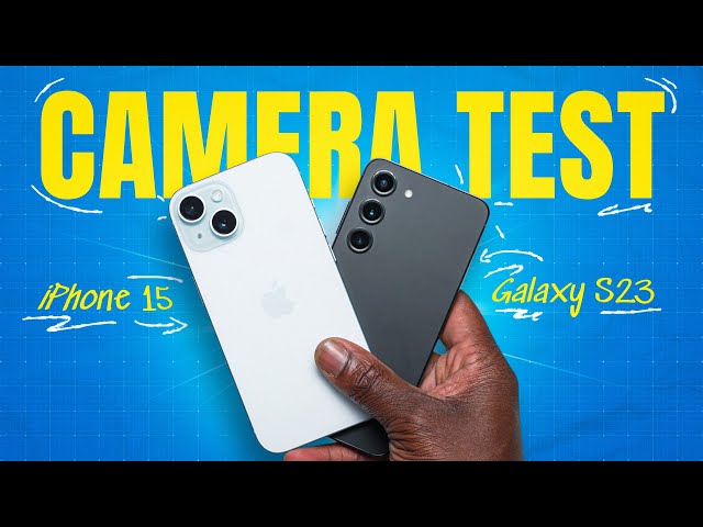 iPhone 15 vs Samsung Galaxy S23 Camera Test - 48MP vs 50MP BATTLE