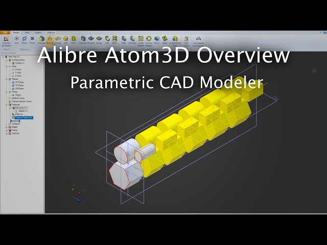 Overview of Alibre Atom3D: Parametric Modeling for the Masses? - #CADurday