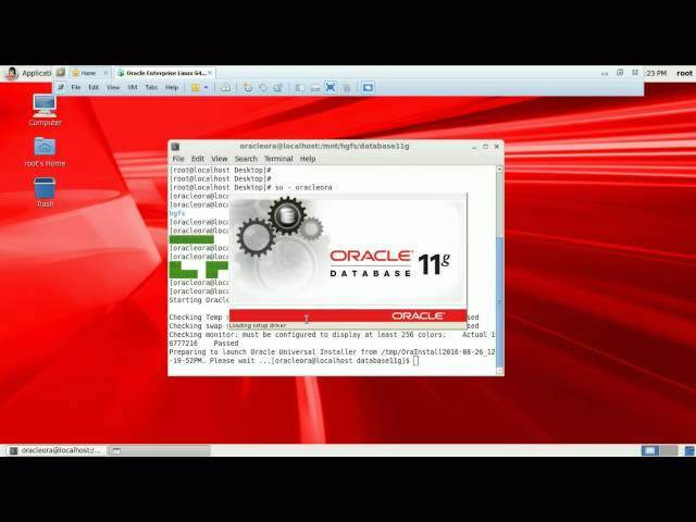 How to install Oracle 11g on Linux 6.5