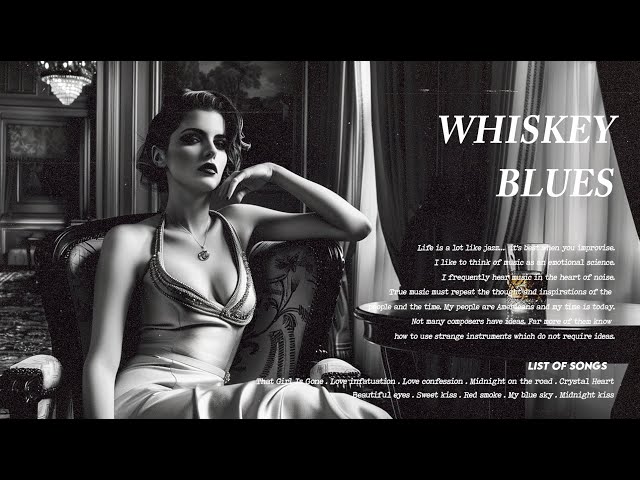 Relaxing Whiskey Blues Music | Best of Slow Blues/Rock Ballads | Fantastic Electric Guitar Blues