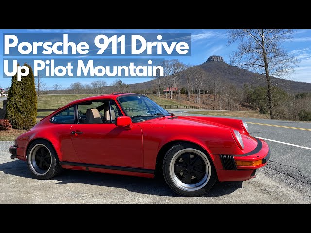 Porsche 911 Drive Up Pilot Mountain (POV)