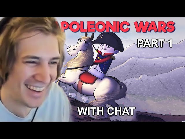 xQc react to The Napoleonic Wars - OverSimplified (Part 1)