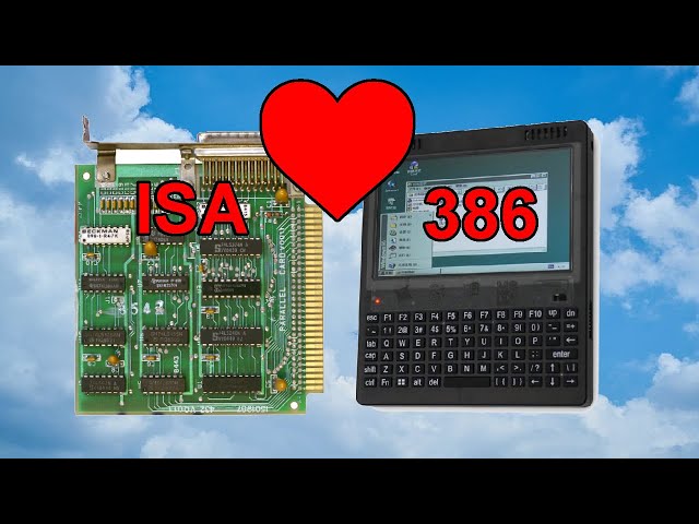Connecting ISA Cards to a Handheld 386 PC!
