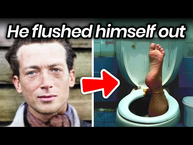 Prisoner Uses Toilet, Suddenly Realizes It's His Way to Escape