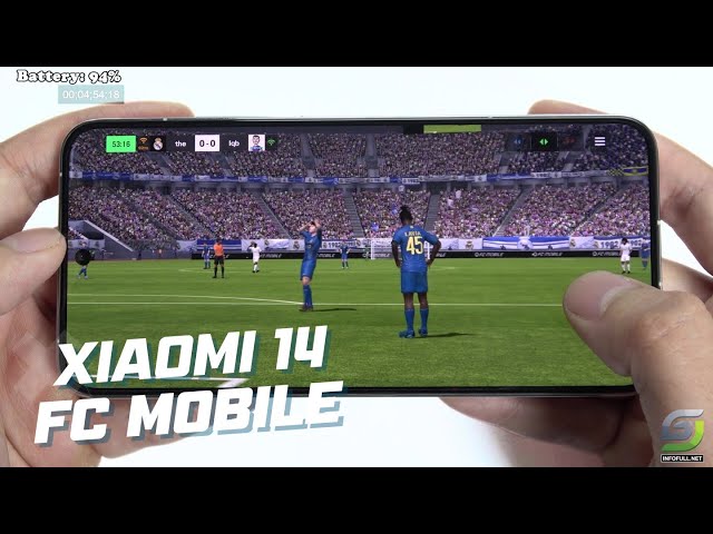 Xiaomi 14 test game EA SPORTS FC MOBILE 24 | Snapdragon 8 Gen 3