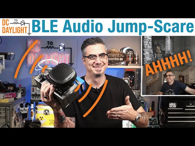 BLE Streaming Audio Jump-Scare Device - DC To Daylight