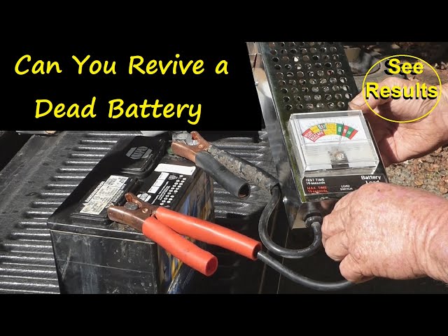Can a Dead Battery be Revived?  SEE PROVEN RESULTS! - Epsom Salt | Baking Soda | Super Charging