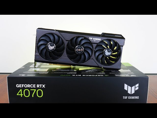 Review - ASUS TUF Gaming GeForce RTX 4070 12GB GDDR6X OC Edition
