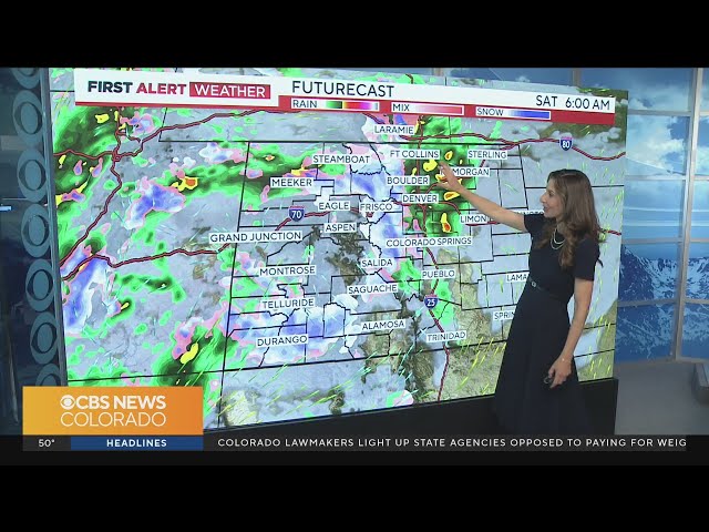 Denver weather: Storm on track to bring soaking rain this weekend