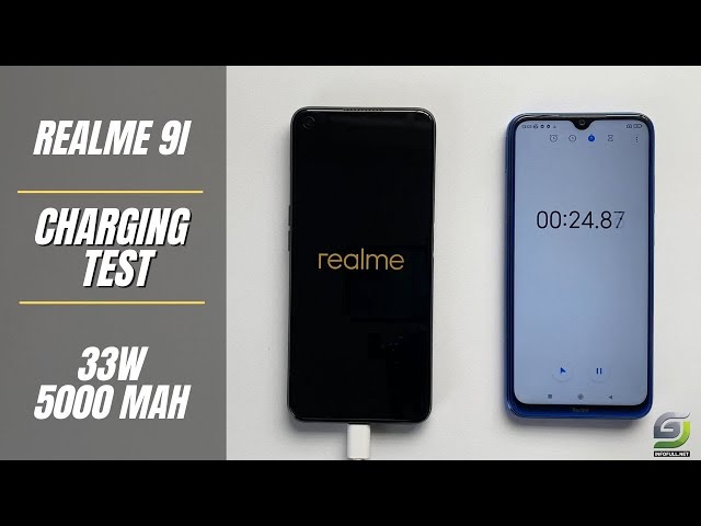 Realme 9i Battery Charging Test 0% to 100%