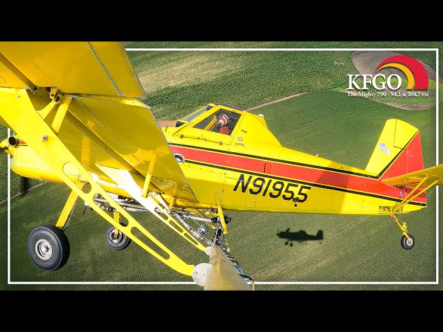 Life In The Cockpit: A Cropduster's Tale at Tall Towers Aviation | 4K | KFGO Farm & Ranch