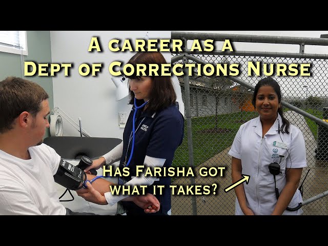 A Career as a  Dept of Corrections Nurse