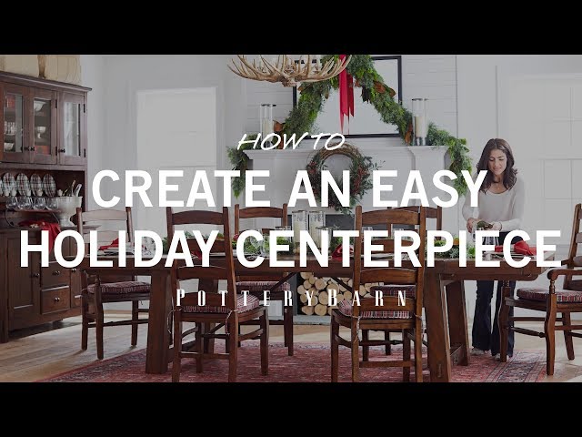 How to Create an Easy Holiday Centerpiece
