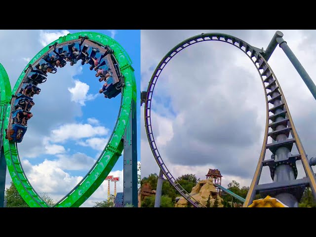 Riding Roller Coasters at Legendia in Poland!