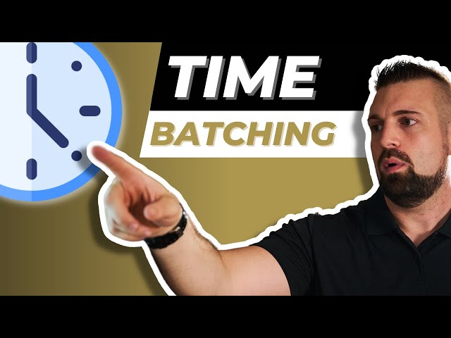 Master Productivity with Time-Batching