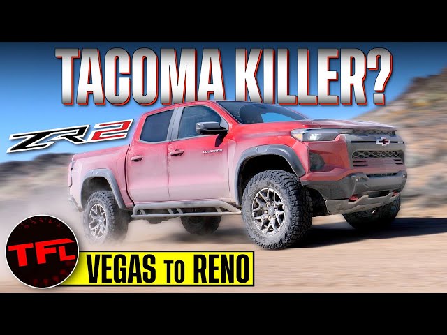 2023 Chevy Colorado ZR2 Is a BEAST! I Raced It from Vegas to Reno - ALL OFF-ROAD!