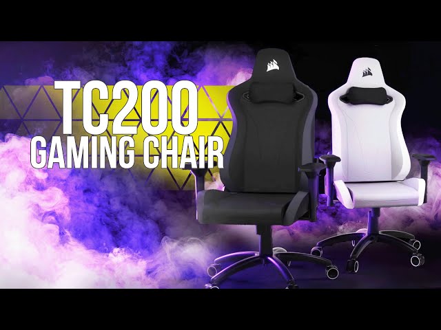 CORSAIR TC200 Gaming-Stuhl - Fabric & Leatherette🪑🏠