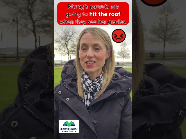 😡 What makes you HIT THE ROOF? #idioms #everydayenglish #shorts