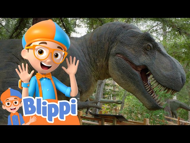 Blippi Explores The Dinosaur Natural History Museum | Educational Videos for Kids | Blippi Wonders