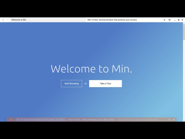 The MIN Browser