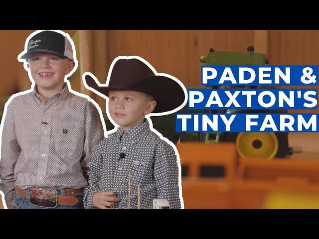 Paden & Paxton's Tiny Farm | Kid Farmers