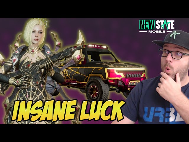 INSANE LUCK! WE GOT THE NEW REX SKIN! Spiderweb Queen Crate Opening| New State Mobile