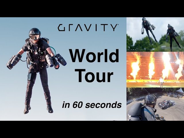 Gravity World Tour in 60 Seconds