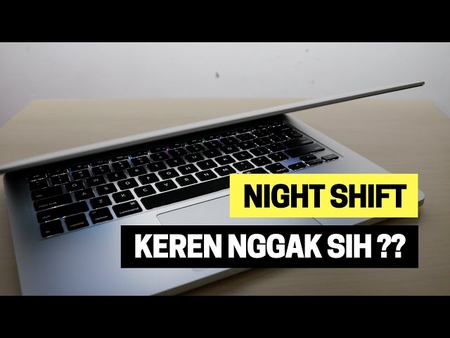 Fitur Night Shift di macOS Sierra