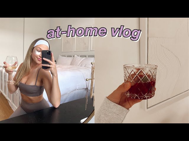 day in my life at home: music i've been listening to, working out, & drink recipe | maddie cidlik