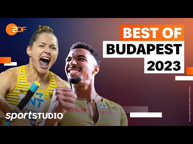 Gänsehaut! Die besten Bilder der Leichtathletik-WM | Budapest 2023 | sportstudio
