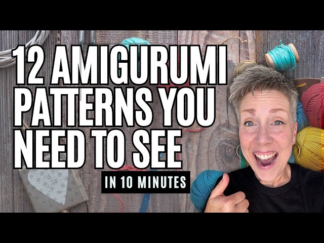 12 Amazing Crochet Amigurumi Patterns Reviewed in 10 Minutes! 🧶