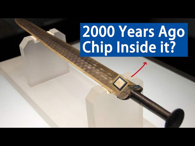 The thousand year old stainless sword contains the secret of chip manufacturing?