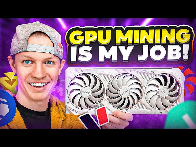 Crypto Mining is his Job with over 5000 GPUS!