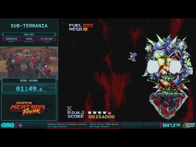 Sub-Terrania by Mike Uyama in 12:50 - AGDQ 2018 - Part 91