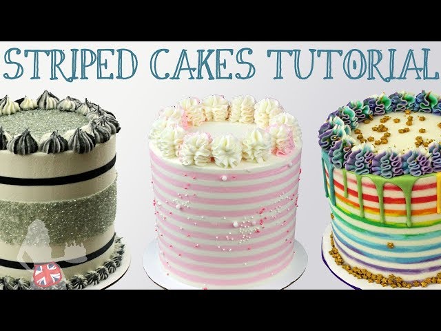 Cake Stripes | 4 Secrets For Perfect Stripes On Cakes