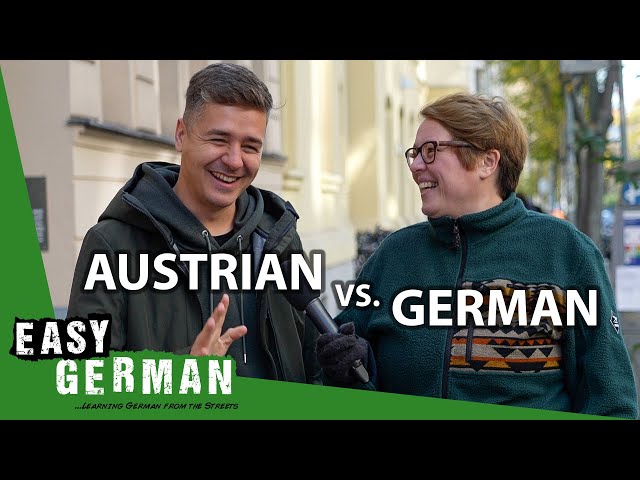 Austrian German vs. German German