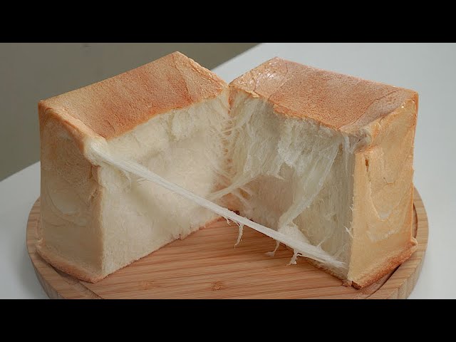 Ultra Flaky and Soft Milk Loaf Bread (It's delicious without applying anything! White Bread Recipe)