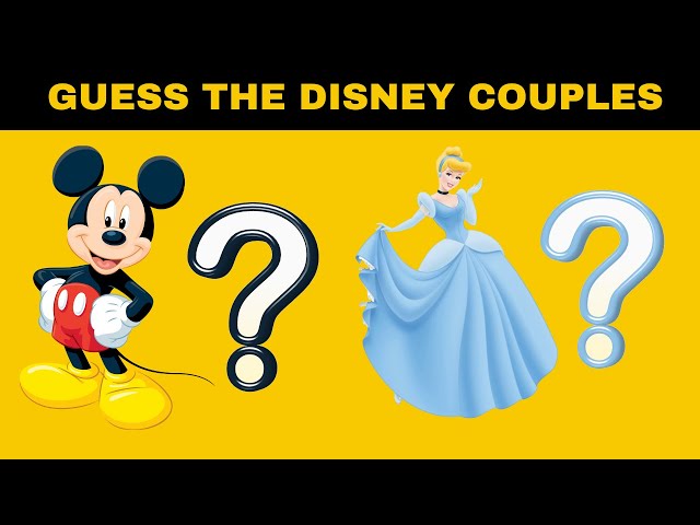 Guess the Disney Couples Challenge! Can You Match These Iconic Duos?