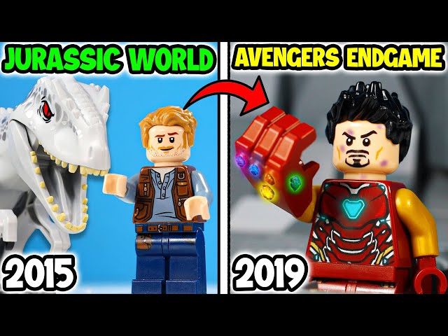 BEST Movies Of EVERY YEAR In LEGO Pt. 2...