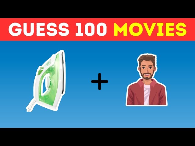 🎥🍿 Guess the Movies by Emoji Quiz (100 Movies by Emoji Puzzles) 🎬😄