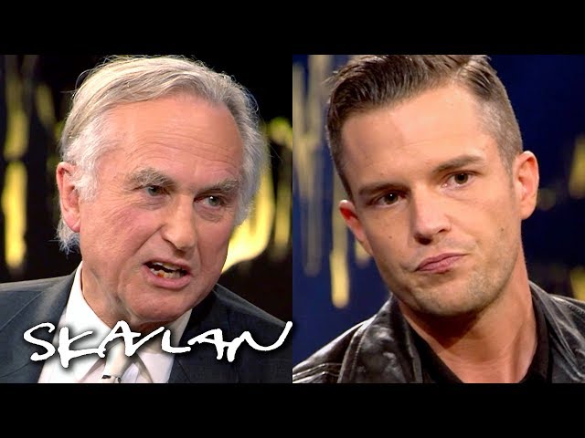 Richard Dawkins and Brandon Flowers in religious dispute | SVT/NRK/Skavlan