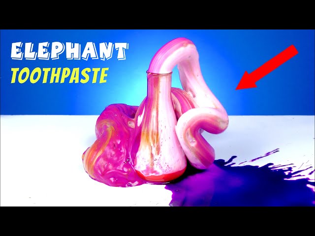 The Elephant Toothpaste Science Experiment