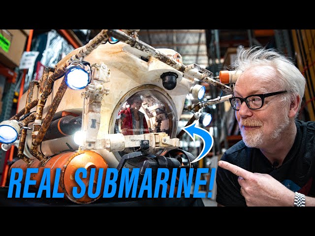Real Submarine Miniature From James Cameron's The Abyss!
