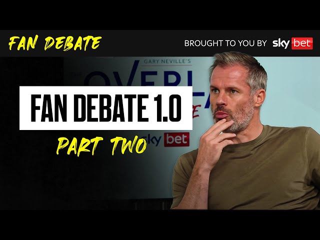 The Overlap Live Fan Debate with Gary Neville, Roy Keane & Jamie Carragher | PL Preview Part 2