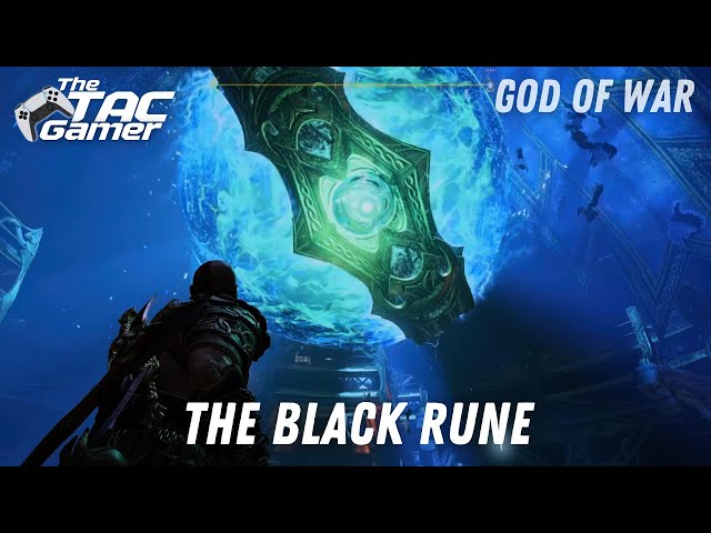 God Of War 2018 The Black Rune