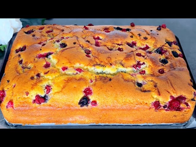 The most delicious cake I have ever baked! Simple and delicious cake! Recipe in 10 minutes
