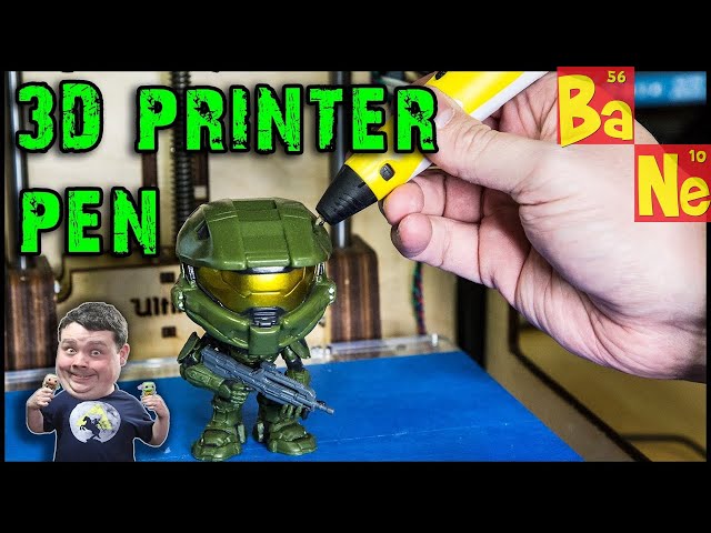 Cheap 3D Printing Pen is absolute crap & lots of fun at the same time! - @Barnacules